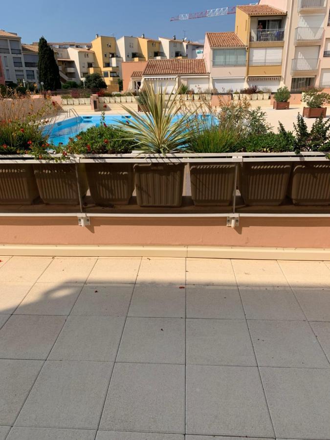 Grand T3 Piscine, Garage Centre Port Apartman Agde Kültér fotó